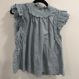 Like new! SEA NY Flutter Sleeve top